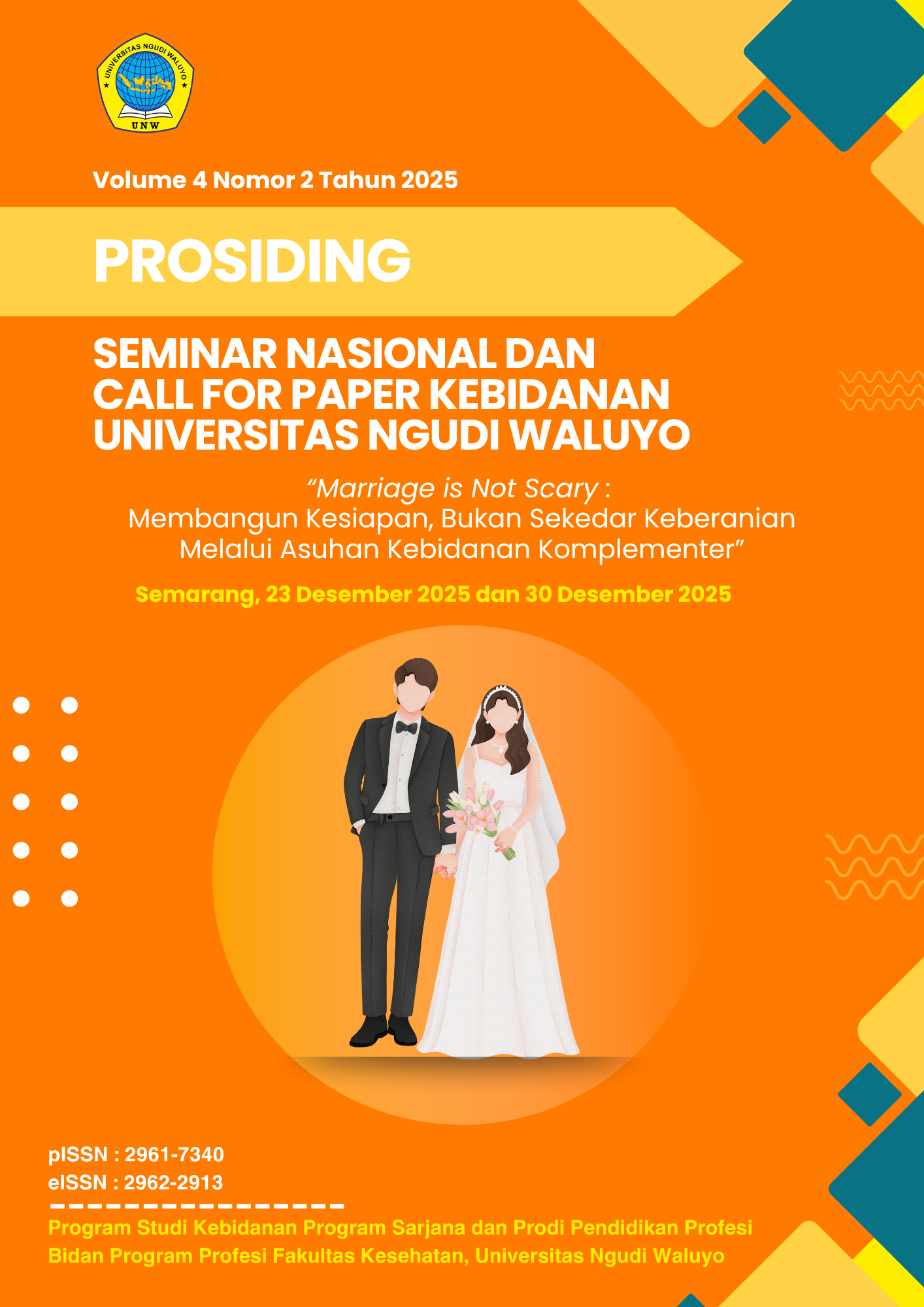 					View Vol. 4 No. 2 (2025): Prosiding Seminar Nasional dan Call for Paper Kebidanan Universitas Ngudi Waluyo
				