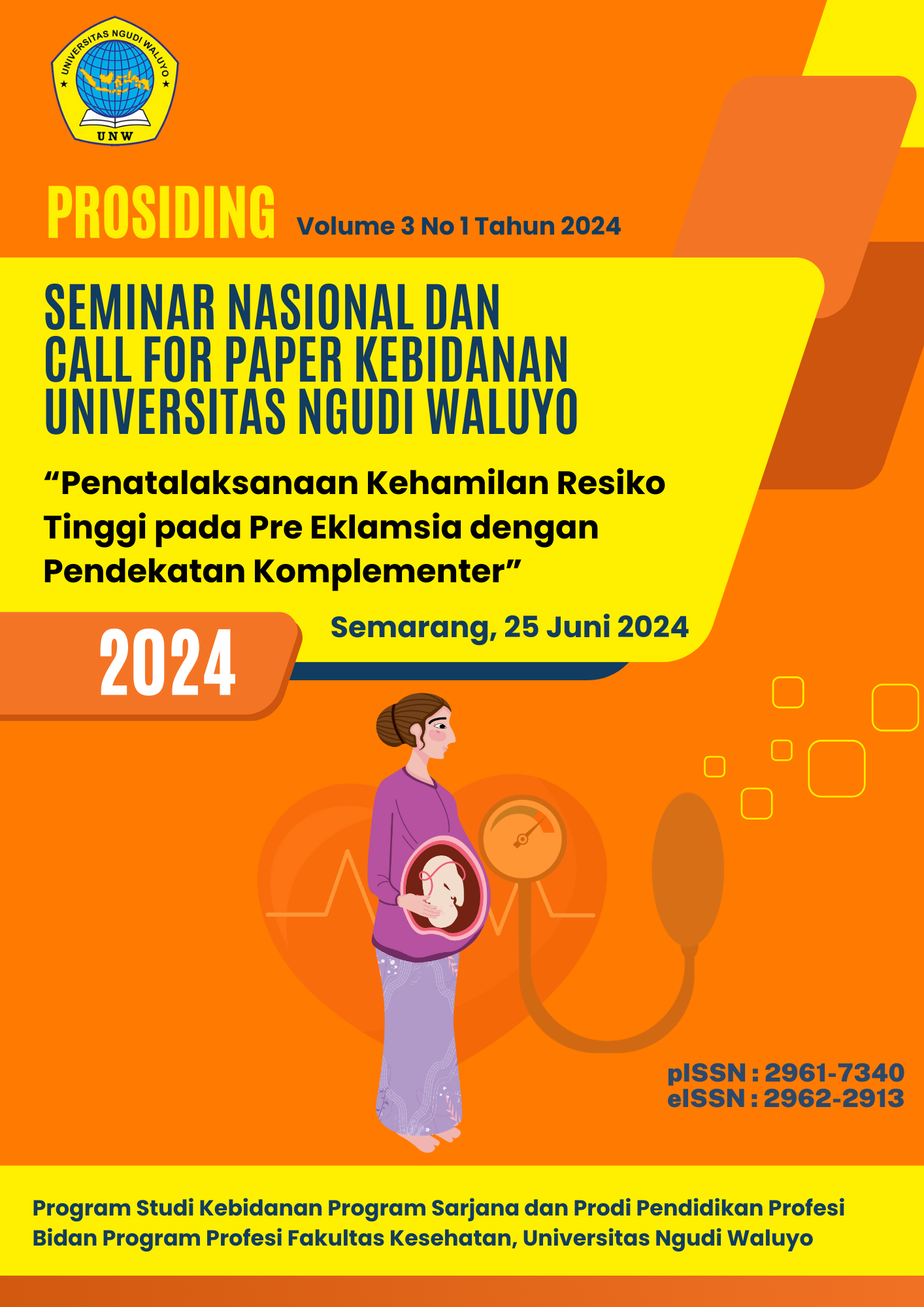 					View Vol. 3 No. 1 (2024): Prosiding Seminar Nasional dan Call for Paper Kebidanan Universitas Ngudi Waluyo
				